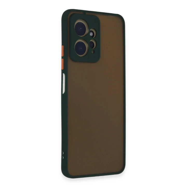 BFS  Xiaomi Redmi Note 12 4G Kılıf Montreal Silikon Kapak - Yeşil