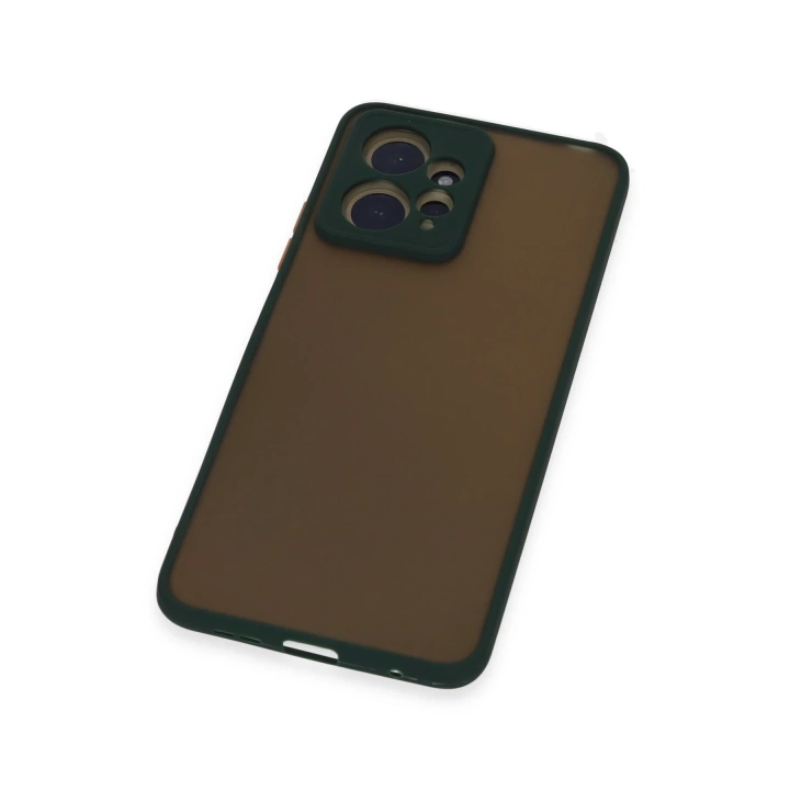 BFS  Xiaomi Redmi Note 12 4G Kılıf Montreal Silikon Kapak - Yeşil
