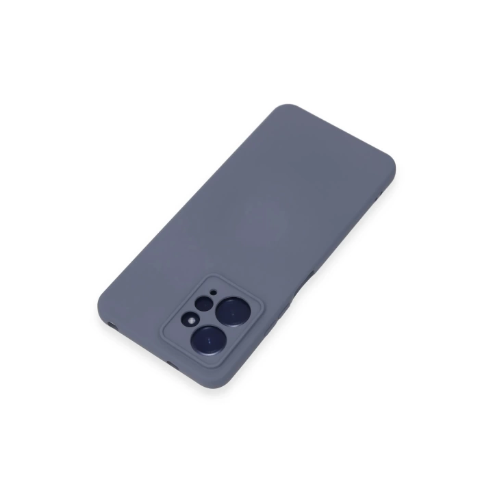 BFS  Xiaomi Redmi Note 12 4G Kılıf Nano içi Kadife Silikon - Gri