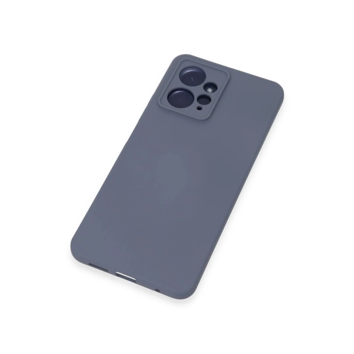 BFS  Xiaomi Redmi Note 12 4G Kılıf Nano içi Kadife Silikon - Gri