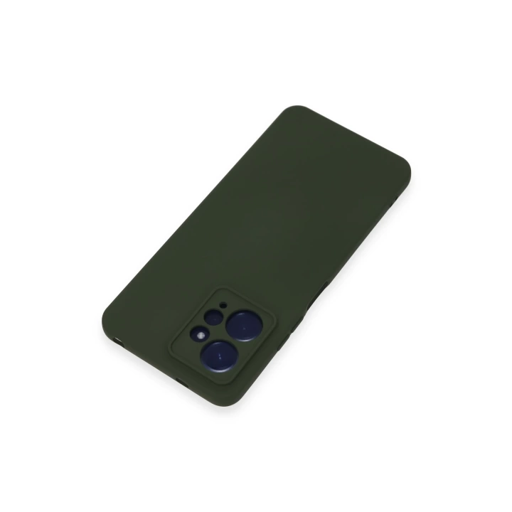 BFS  Xiaomi Redmi Note 12 4G Kılıf Nano içi Kadife Silikon - Koyu Yeşil