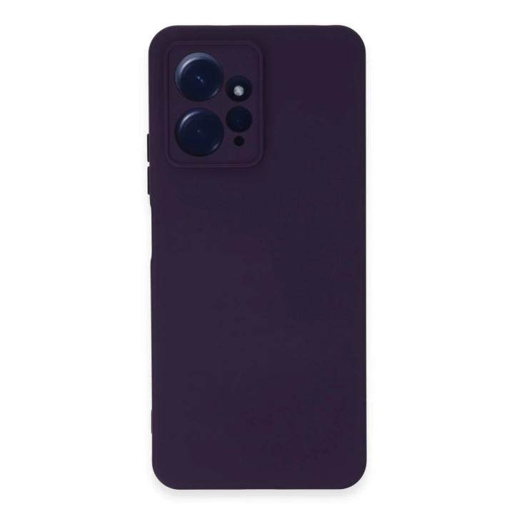 BFS  Xiaomi Redmi Note 12 4G Kılıf Nano içi Kadife Silikon - Mor
