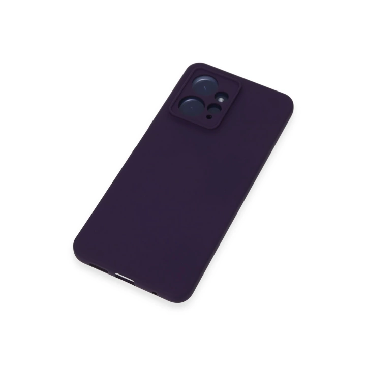 BFS  Xiaomi Redmi Note 12 4G Kılıf Nano içi Kadife Silikon - Mor