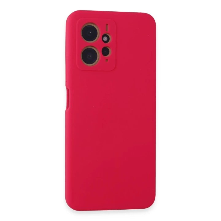 BFS  Xiaomi Redmi Note 12 4G Kılıf Nano içi Kadife Silikon - Pembe