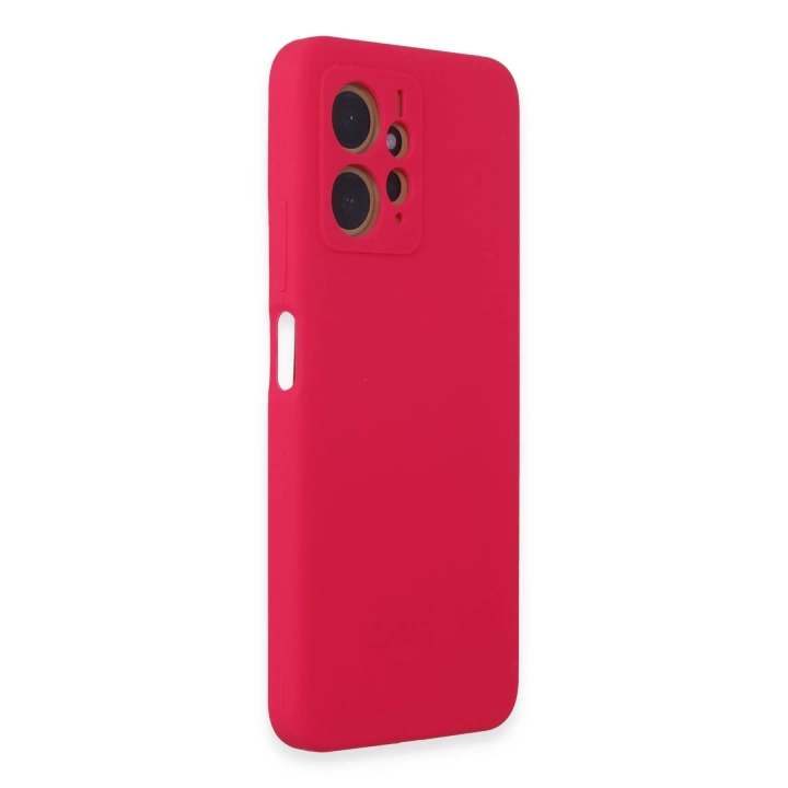 BFS  Xiaomi Redmi Note 12 4G Kılıf Nano içi Kadife Silikon - Pembe
