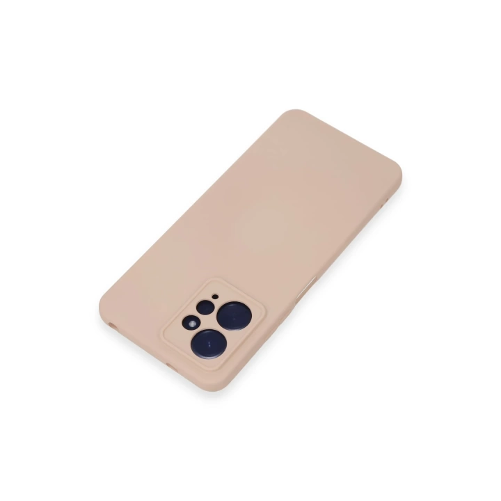 BFS  Xiaomi Redmi Note 12 4G Kılıf Nano içi Kadife Silikon - Pudra