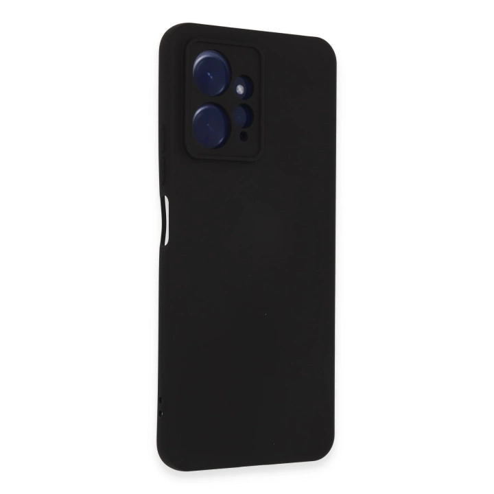 BFS  Xiaomi Redmi Note 12 4G Kılıf Nano içi Kadife Silikon - Siyah