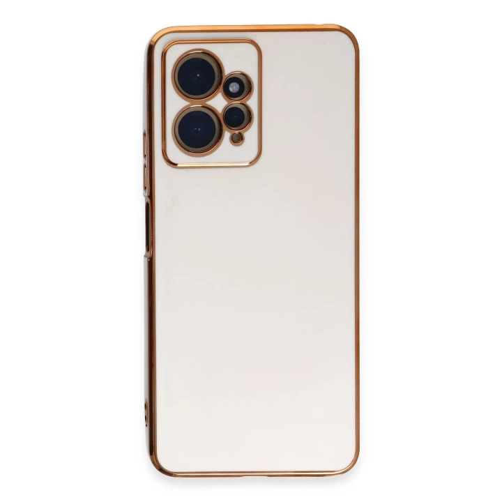 BFS  Xiaomi Redmi Note 12 4G Kılıf Volet Silikon - Beyaz