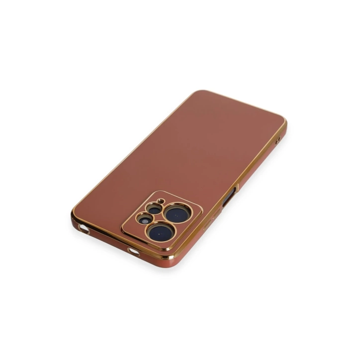 BFS  Xiaomi Redmi Note 12 4G Kılıf Volet Silikon - Kırmızı