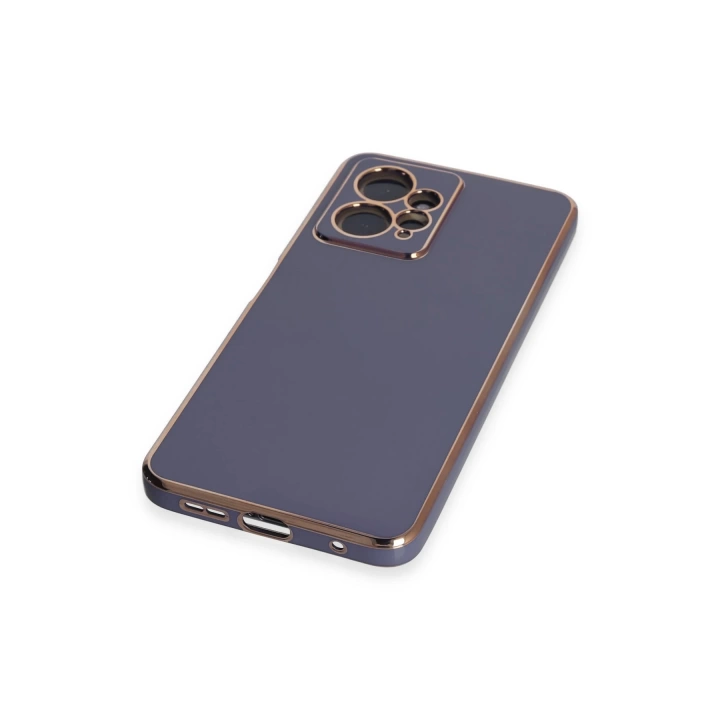 BFS  Xiaomi Redmi Note 12 4G Kılıf Volet Silikon - Mavi