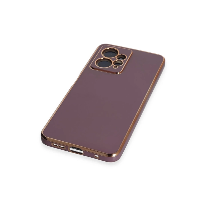 BFS  Xiaomi Redmi Note 12 4G Kılıf Volet Silikon - Mor