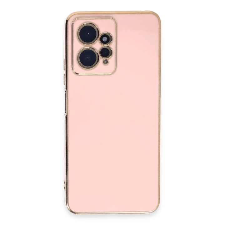 BFS  Xiaomi Redmi Note 12 4G Kılıf Volet Silikon - Pembe