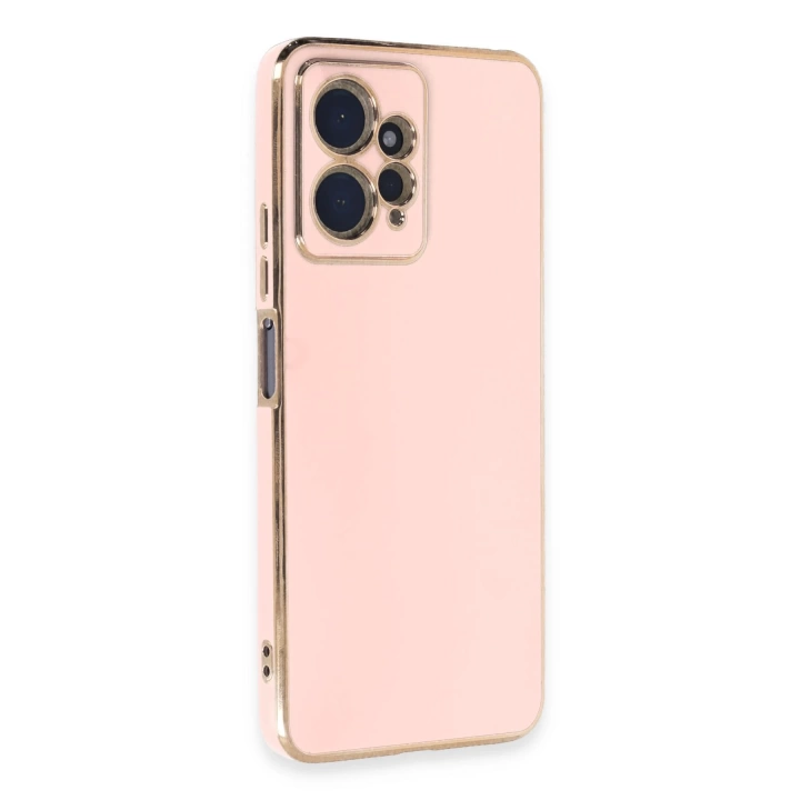 BFS  Xiaomi Redmi Note 12 4G Kılıf Volet Silikon - Pembe