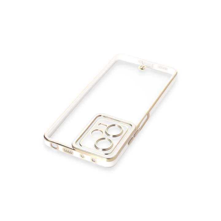 BFS  Xiaomi Redmi Note 12 5G Kılıf Liva Lens Silikon - Beyaz