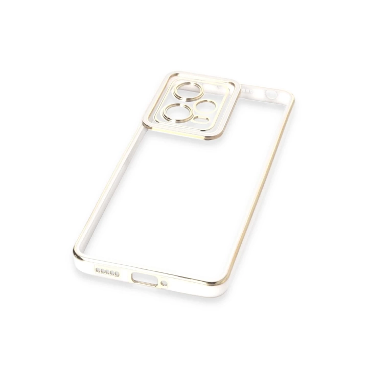 BFS  Xiaomi Redmi Note 12 5G Kılıf Liva Lens Silikon - Beyaz