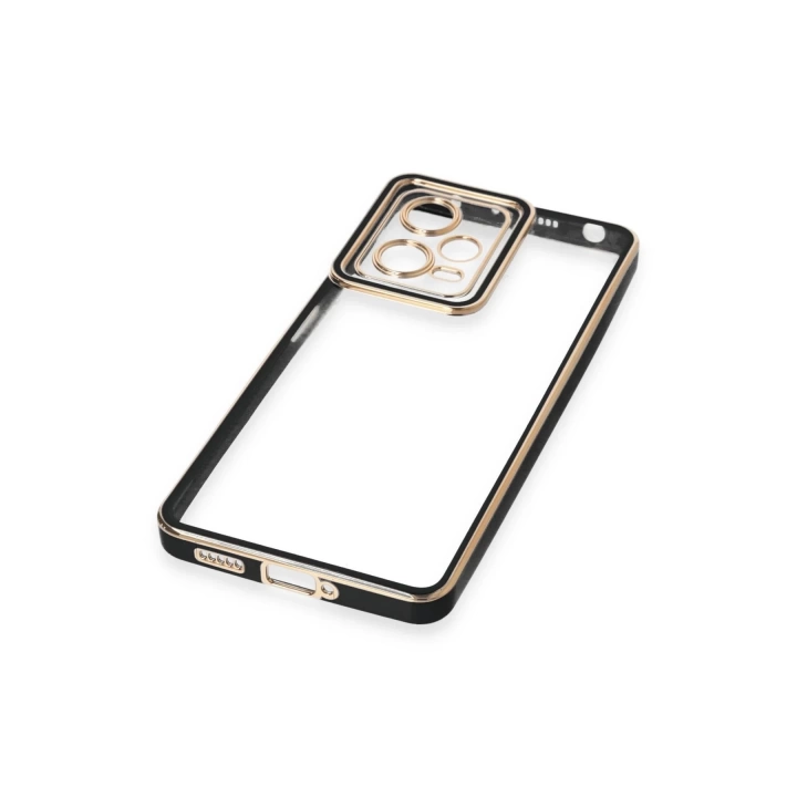 BFS  Xiaomi Redmi Note 12 5G Kılıf Liva Lens Silikon - Siyah