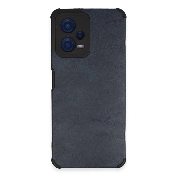 BFS  Xiaomi Redmi Note 12 5G Kılıf Loop Deri Silikon - Lacivert