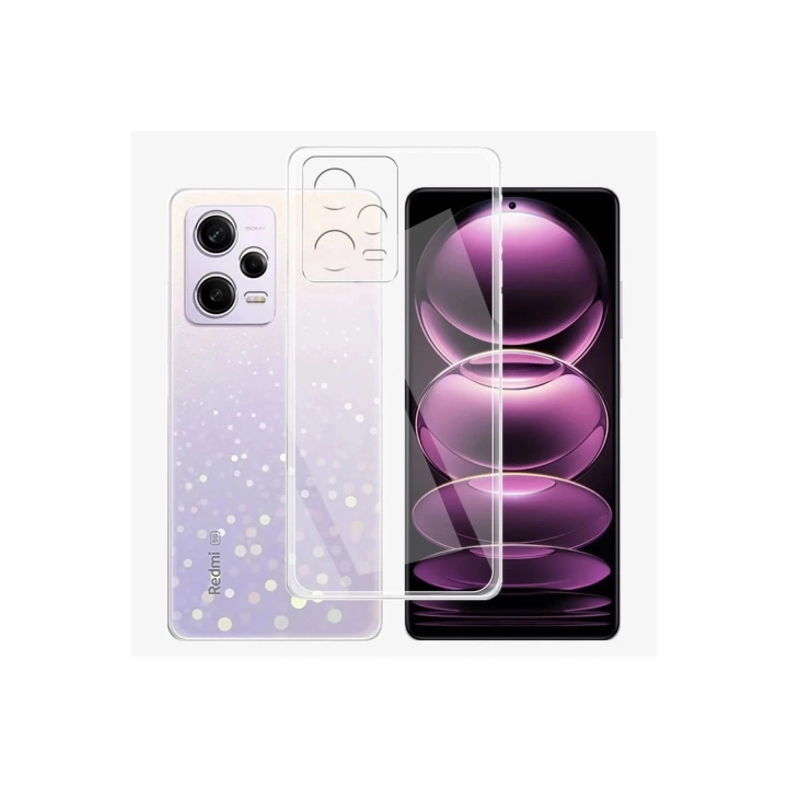 BFS  Xiaomi Redmi Note 12 5G Kılıf Lüx Şeffaf Silikon