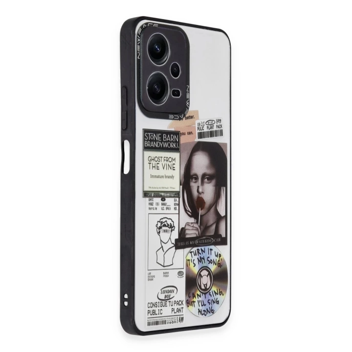 BFS  Xiaomi Redmi Note 12 5G Kılıf Mirror Desenli Kapak - Mirror - 2