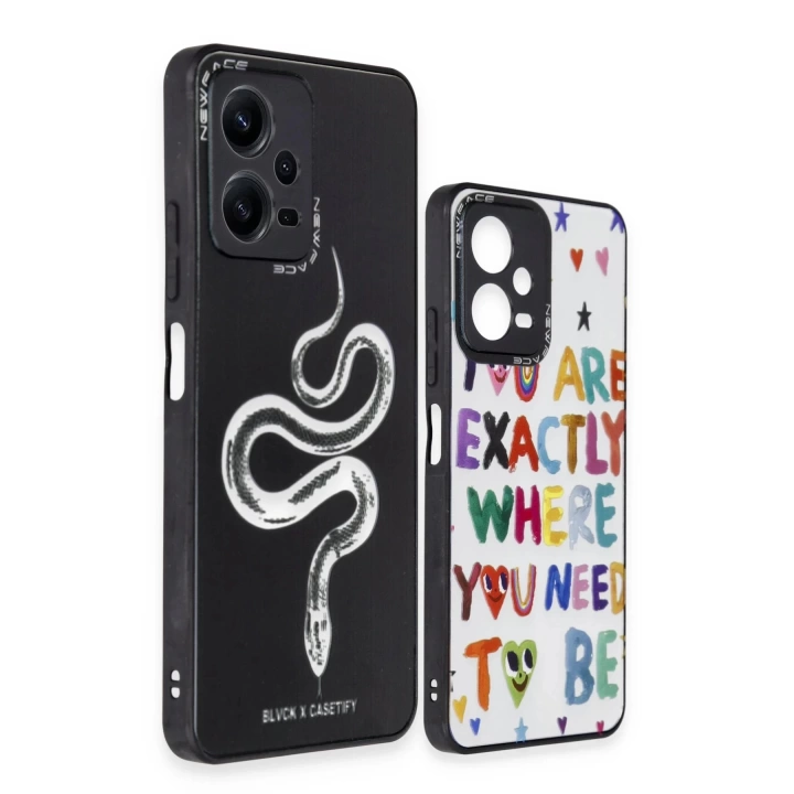 BFS  Xiaomi Redmi Note 12 5G Kılıf Mirror Desenli Kapak - Mirror - 5