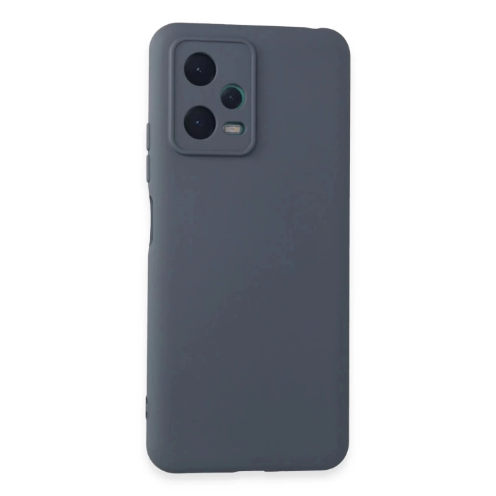 BFS  Xiaomi Redmi Note 12 5G Kılıf Nano içi Kadife Silikon - Gri