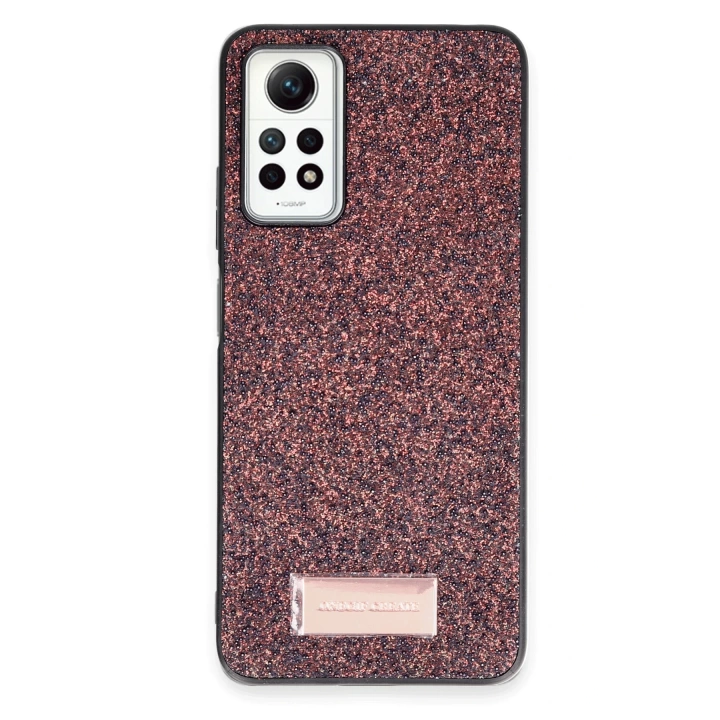 BFS  Xiaomi Redmi Note 12 Pro 4G Bright Simli Kapak - Derin Mor