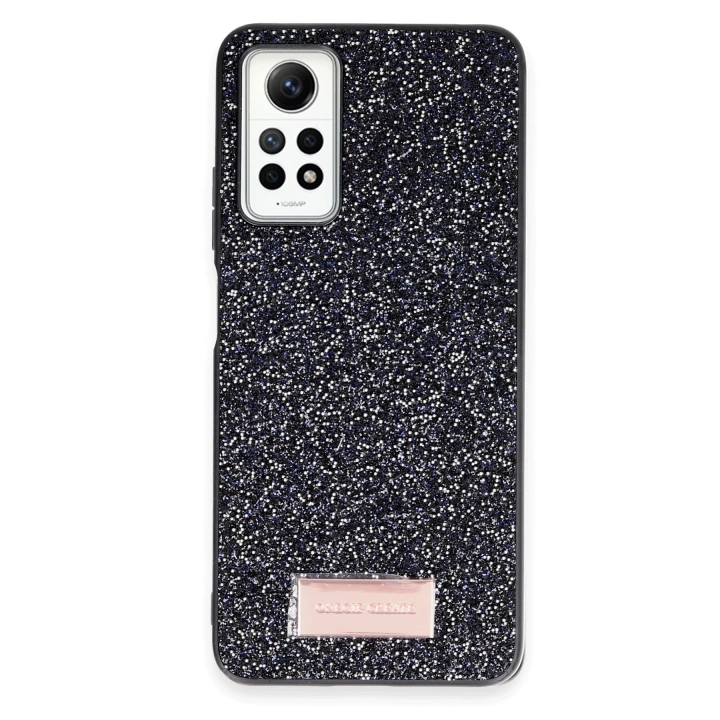 BFS  Xiaomi Redmi Note 12 Pro 4G Bright Simli Kapak - Siyah