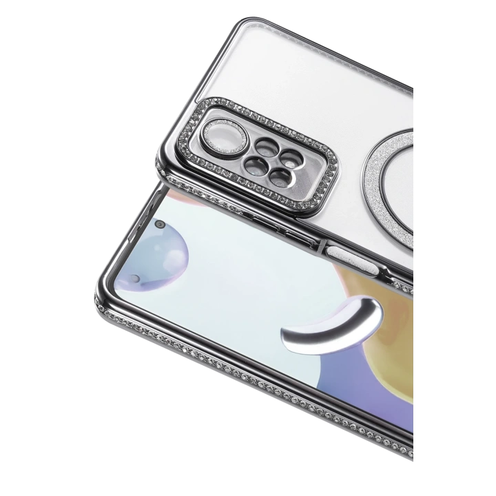 BFS  Xiaomi Redmi Note 12 Pro 4G Joke Simli Magneticsafe Kılıf - Siyah