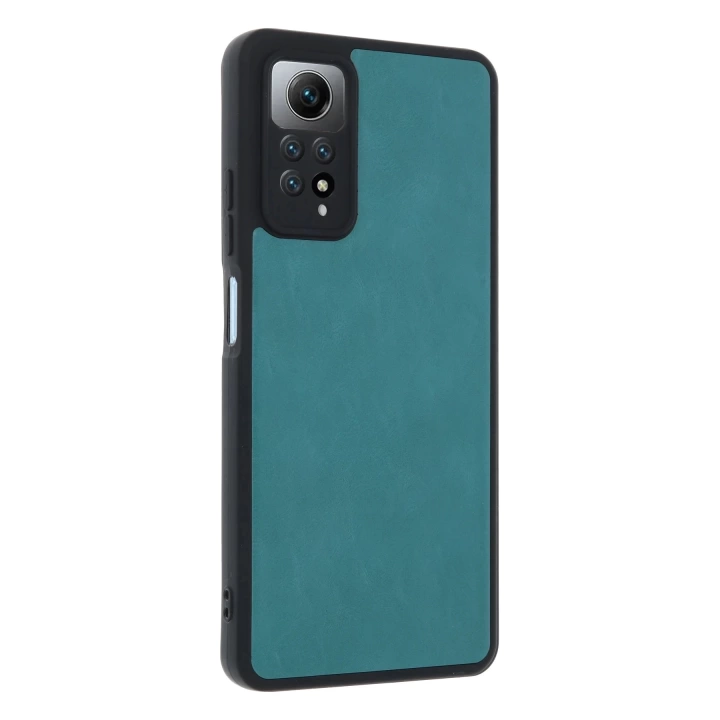 BFS  Xiaomi Redmi Note 12 Pro 4G Kılıf Aras Deri Kapak - Açık Yeşil