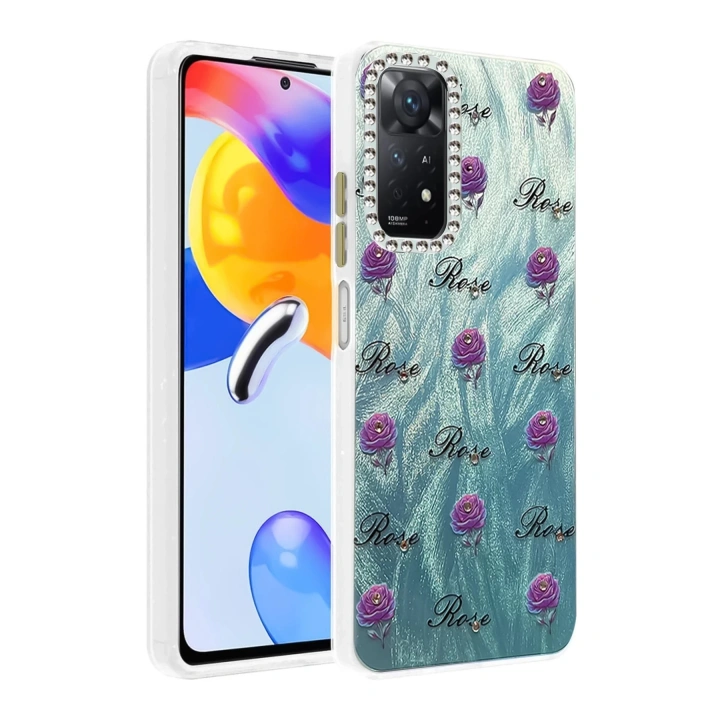 BFS Xiaomi Redmi Note 12 Pro 4G Kılıf Blade Aynalı Desenli Kapak - Desen 9