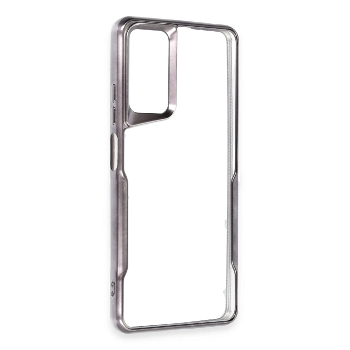 BFS  Xiaomi Redmi Note 12 Pro 4G Kılıf Boyi Silikon Kapak - Siyah