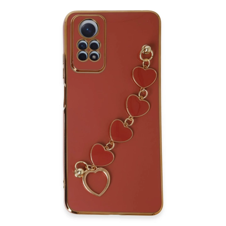 BFS  Xiaomi Redmi Note 12 Pro 4G Kılıf Esila Silikon - Kırmızı
