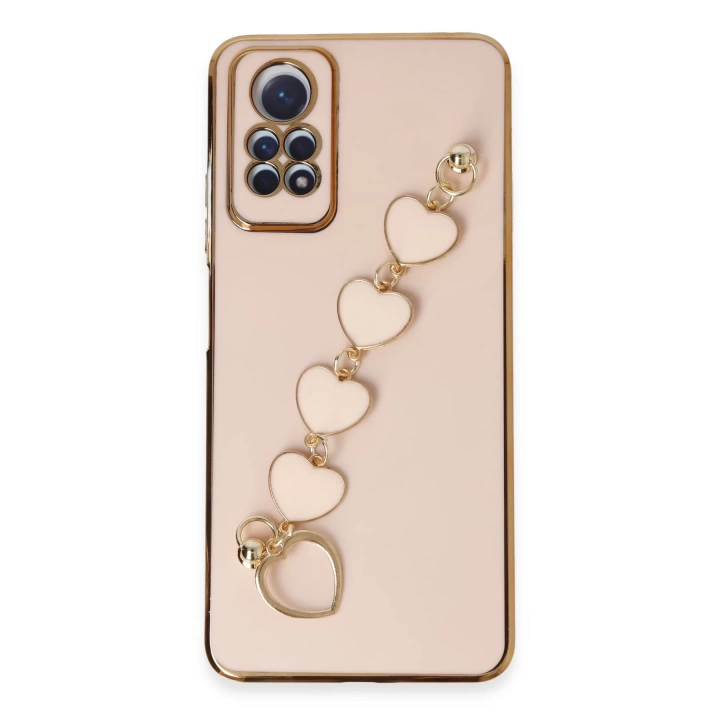 BFS  Xiaomi Redmi Note 12 Pro 4G Kılıf Esila Silikon - Pudra