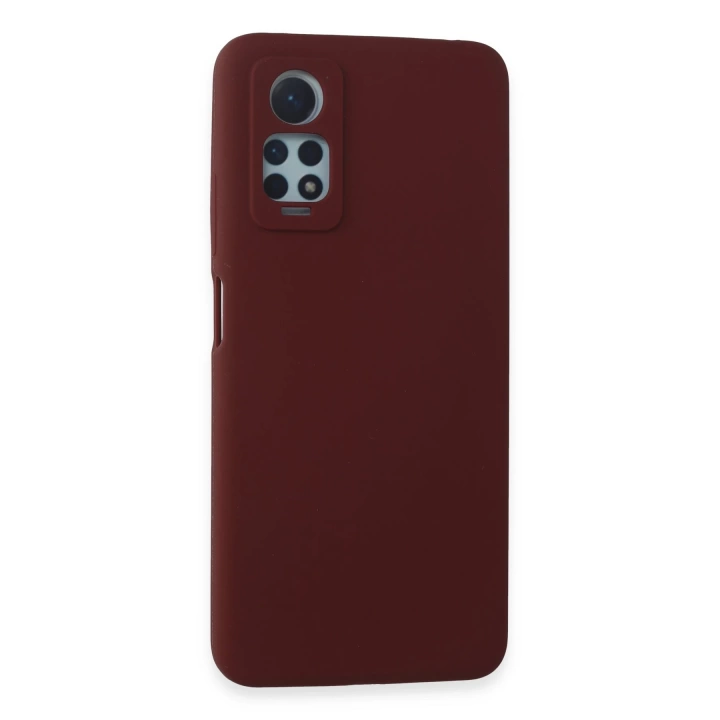 BFS  Xiaomi Redmi Note 12 Pro 4G Kılıf Nano içi Kadife Silikon - Bordo