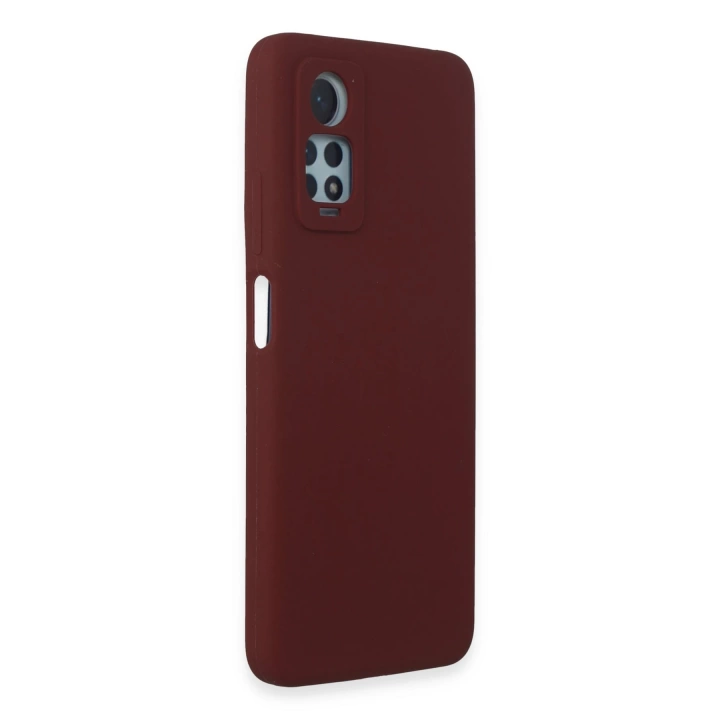 BFS  Xiaomi Redmi Note 12 Pro 4G Kılıf Nano içi Kadife Silikon - Bordo