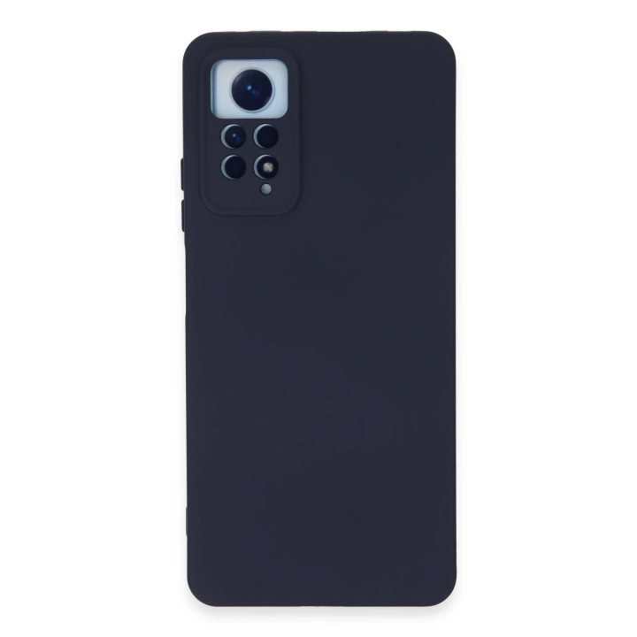 BFS  Xiaomi Redmi Note 12 Pro 4G Kılıf Nano içi Kadife Silikon - Lacivert