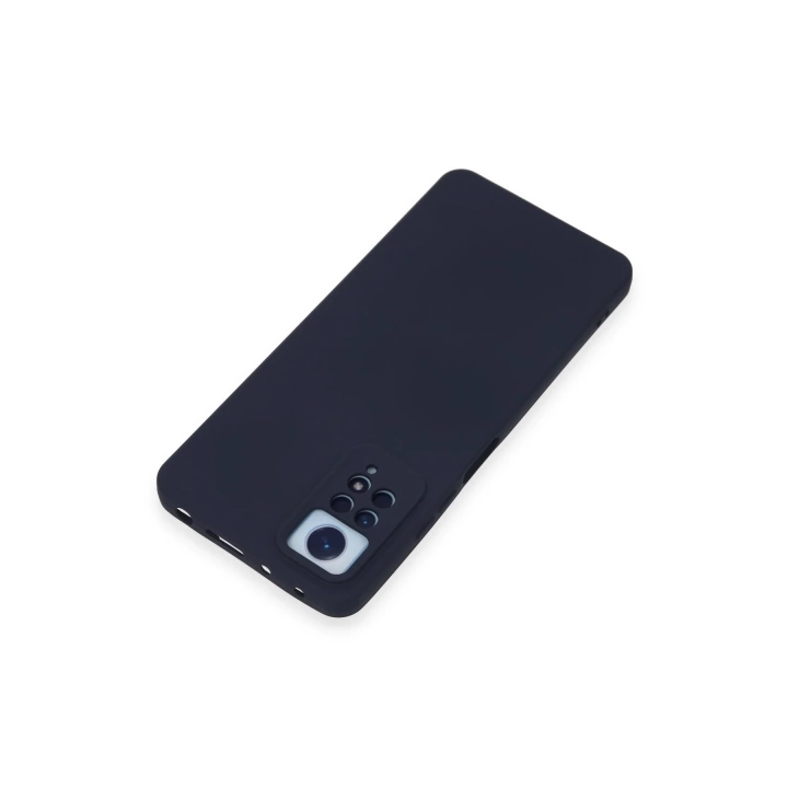 BFS  Xiaomi Redmi Note 12 Pro 4G Kılıf Nano içi Kadife Silikon - Lacivert