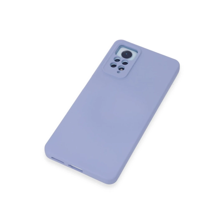 BFS  Xiaomi Redmi Note 12 Pro 4G Kılıf Nano içi Kadife Silikon - Lila