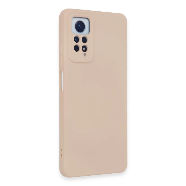 BFS  Xiaomi Redmi Note 12 Pro 4G Kılıf Nano içi Kadife Silikon - Pudra