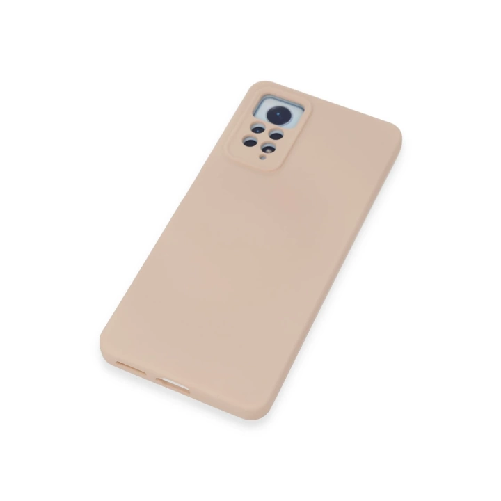 BFS  Xiaomi Redmi Note 12 Pro 4G Kılıf Nano içi Kadife Silikon - Pudra