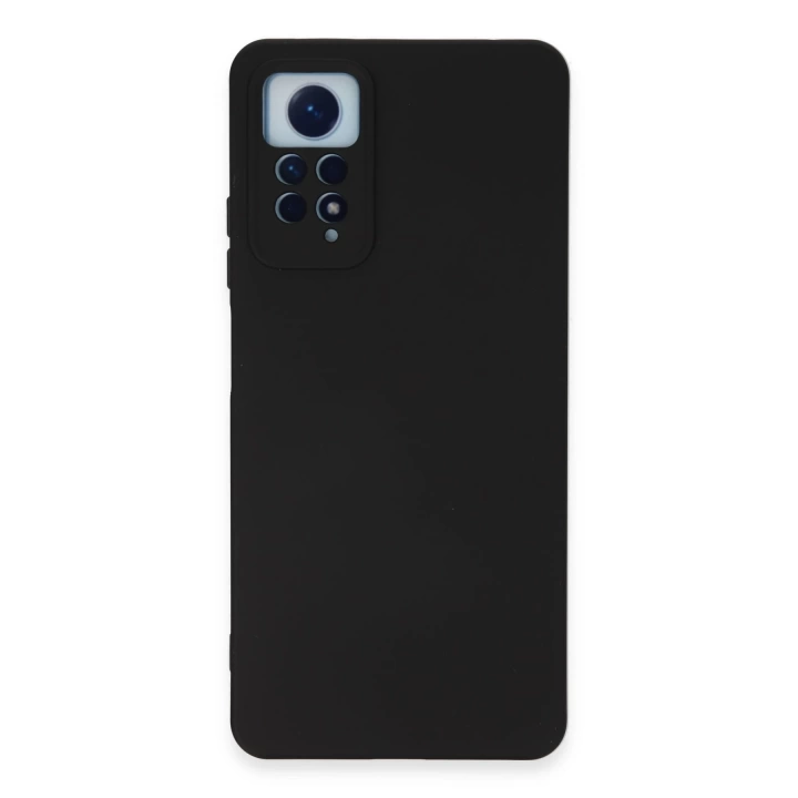 BFS  Xiaomi Redmi Note 12 Pro 4G Kılıf Nano içi Kadife Silikon - Siyah