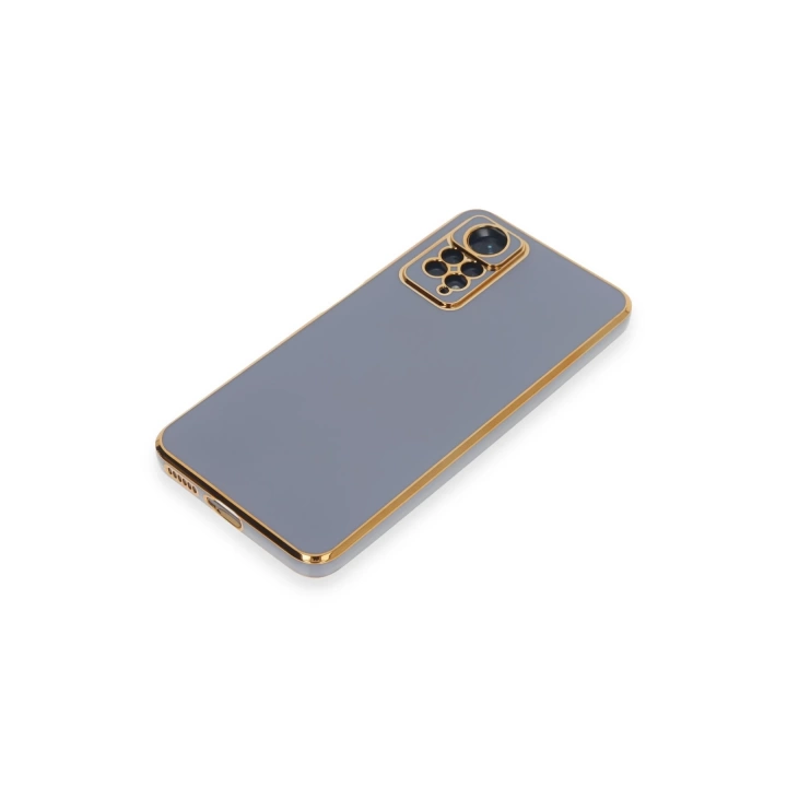 BFS  Xiaomi Redmi Note 12 Pro 4G Kılıf Volet Silikon - Mavi