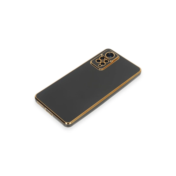 BFS  Xiaomi Redmi Note 12 Pro 4G Kılıf Volet Silikon - Siyah