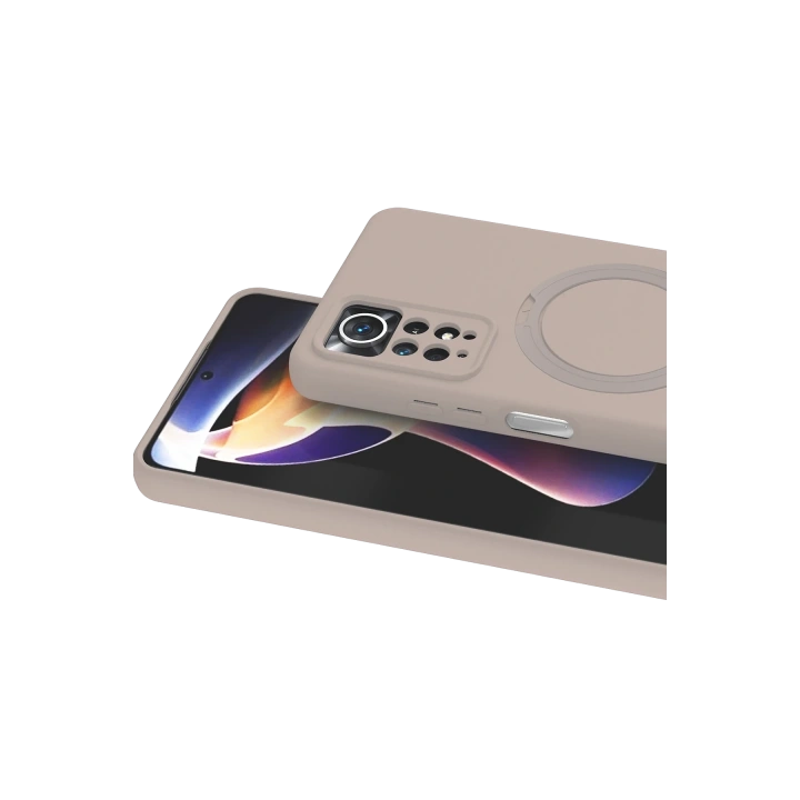 BFS  Xiaomi Redmi Note 12 Pro 4G Regal Magsafe Standlı Kapak - Çöl Titanyum