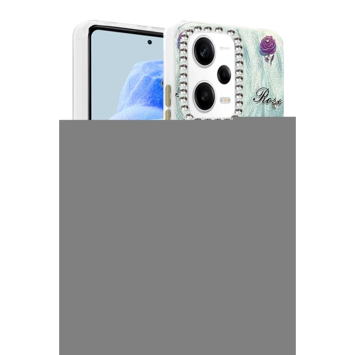 BFS Xiaomi Redmi Note 12 Pro 5G Kılıf Blade Aynalı Desenli Kapak - Desen 9
