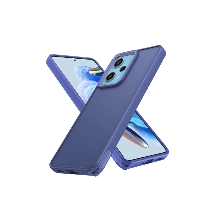 BFS  Xiaomi Redmi Note 12 Pro 5G Kılıf Elegant Kapak - Açık Mavi