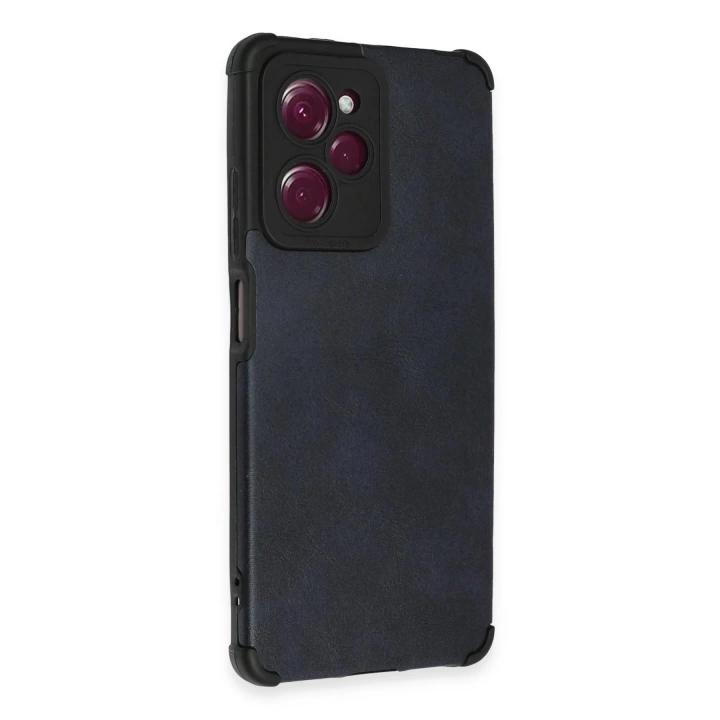 BFS  Xiaomi Redmi Note 12 Pro 5G Kılıf Loop Deri Silikon - Lacivert