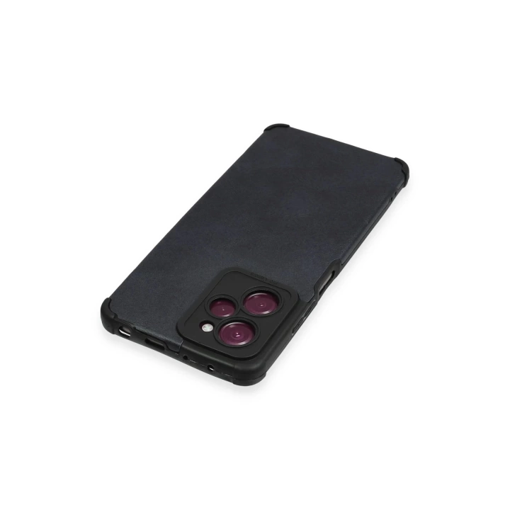 BFS  Xiaomi Redmi Note 12 Pro 5G Kılıf Loop Deri Silikon - Lacivert