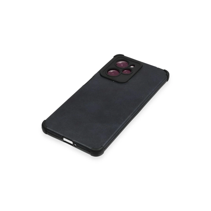 BFS  Xiaomi Redmi Note 12 Pro 5G Kılıf Loop Deri Silikon - Lacivert