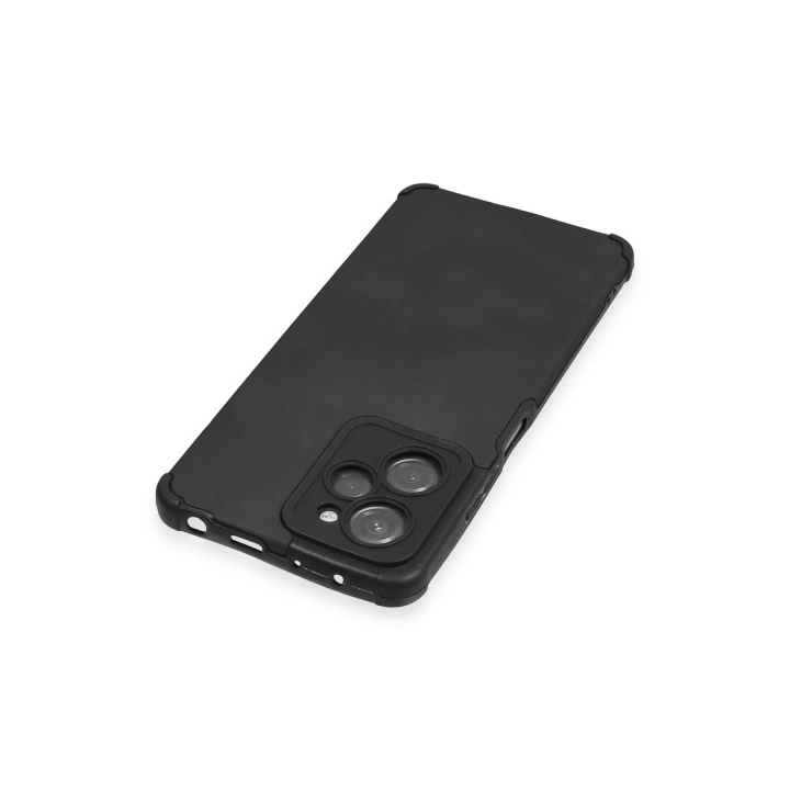 BFS  Xiaomi Redmi Note 12 Pro 5G Kılıf Loop Deri Silikon - Siyah